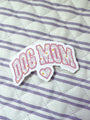 Floral Dog Mom Sticker