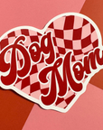 Dog Mom Heart Sticker