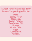 Sweet Potato & Honey Tiny Bones Dog Treats