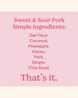 Sweet and Sour Pork Dog Treats