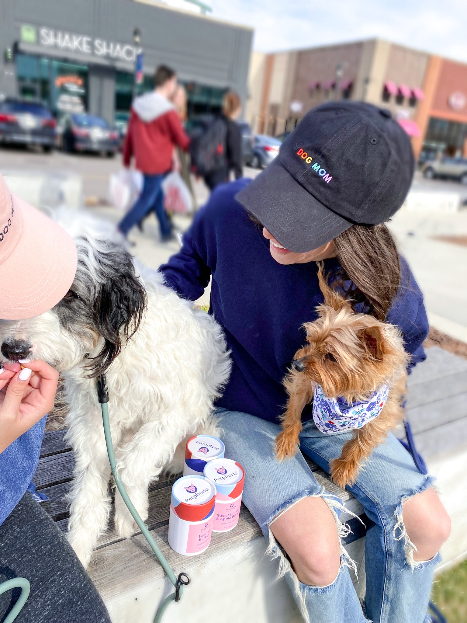 Dog mom shop ball cap