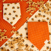 Autumn Acorns Pet Bandana