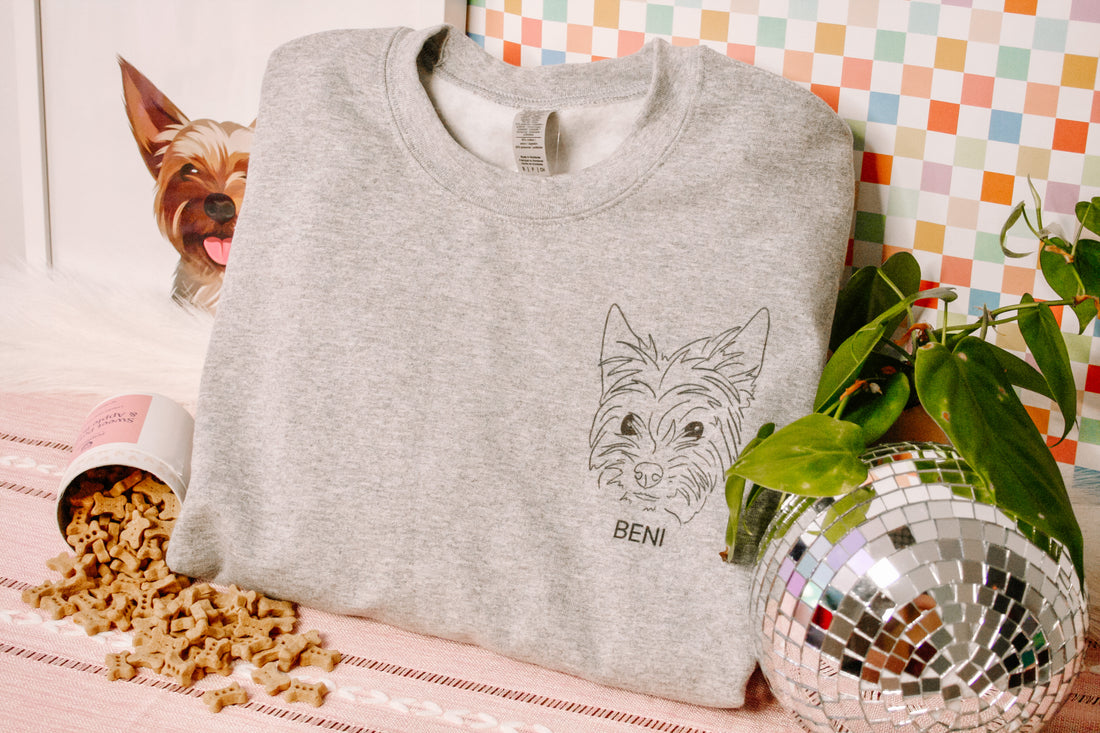 Custom Pet Drawing Crewneck