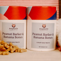 Peanut Barker & Banana Bones Dog Treats