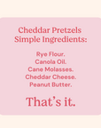 Cheddar Pretzels Dog Treats