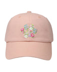 Floral Paw Embroidered Cap