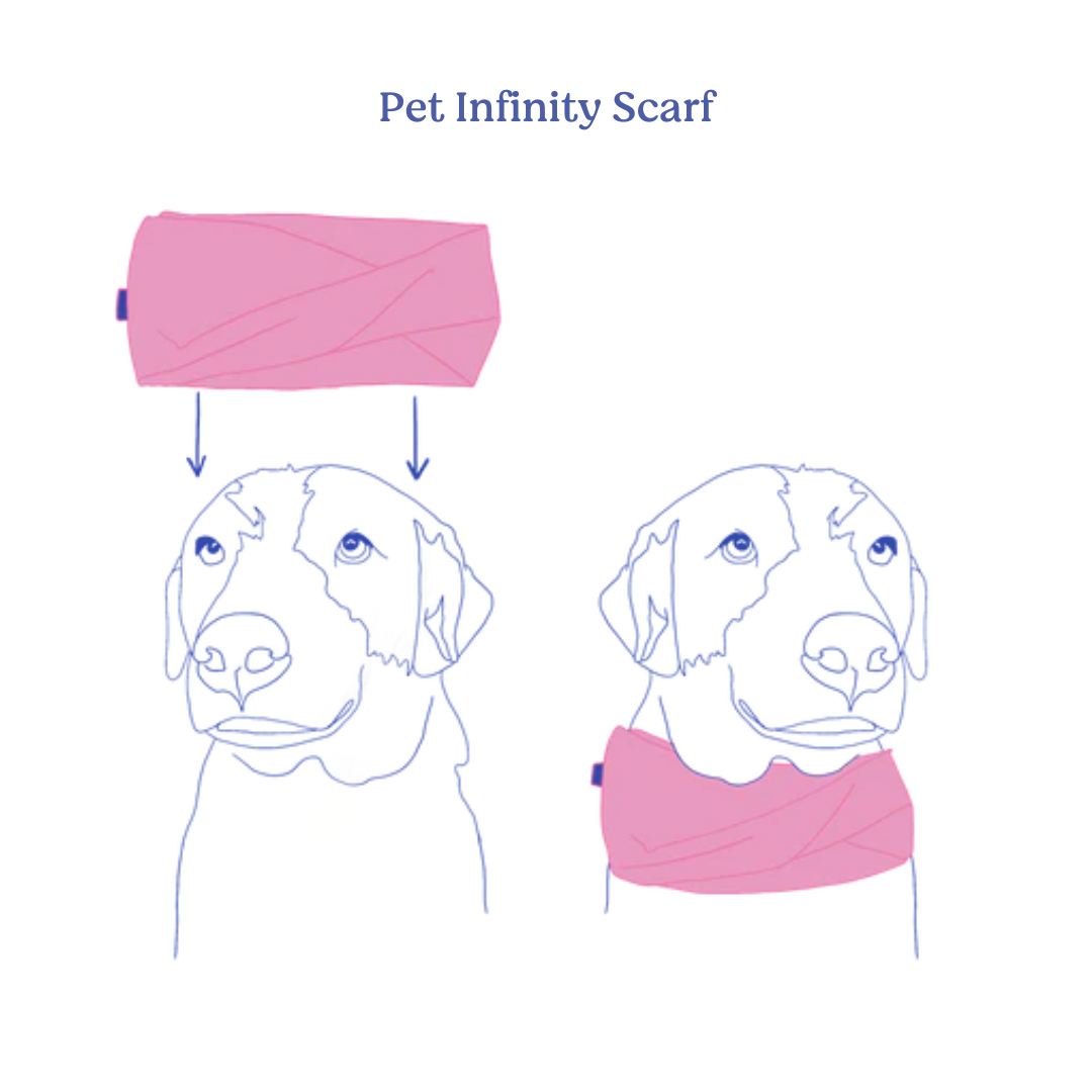 Pretty In Pink Pet Scarf
