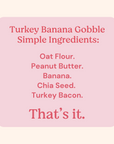 Turkey Banana Gobble Dog Treat