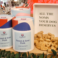 Sweet and Sour Pork Dog Treats
