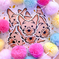 Beni Dog Illustration Sticker