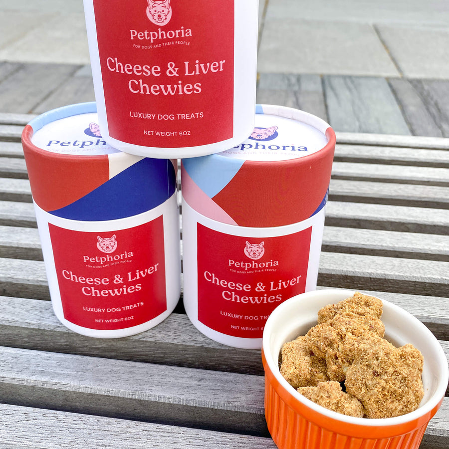 Cheese & Liver Chewies Dog Treats
